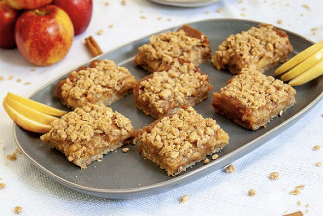 Caramel Apple Bars